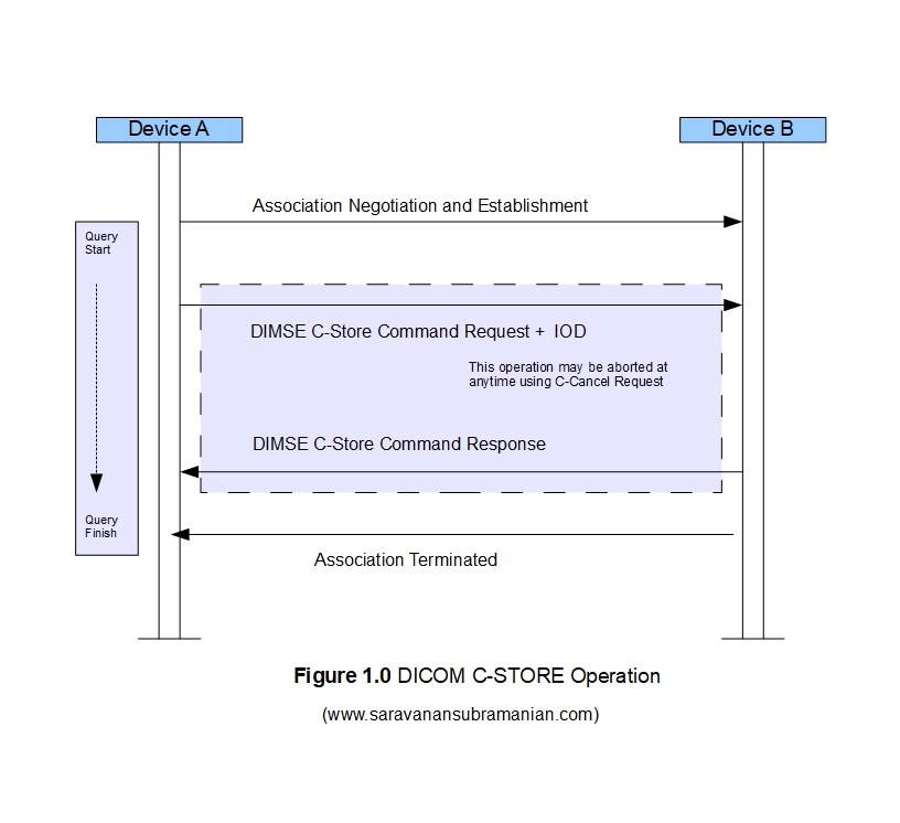 DICOM Store Service Diagram